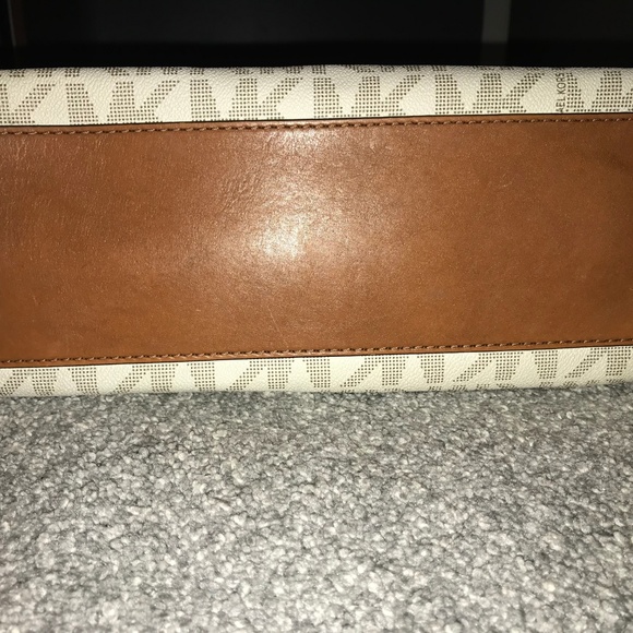 Michael Kors Leather Hamilton East West Satchel - Picture 3 of 8